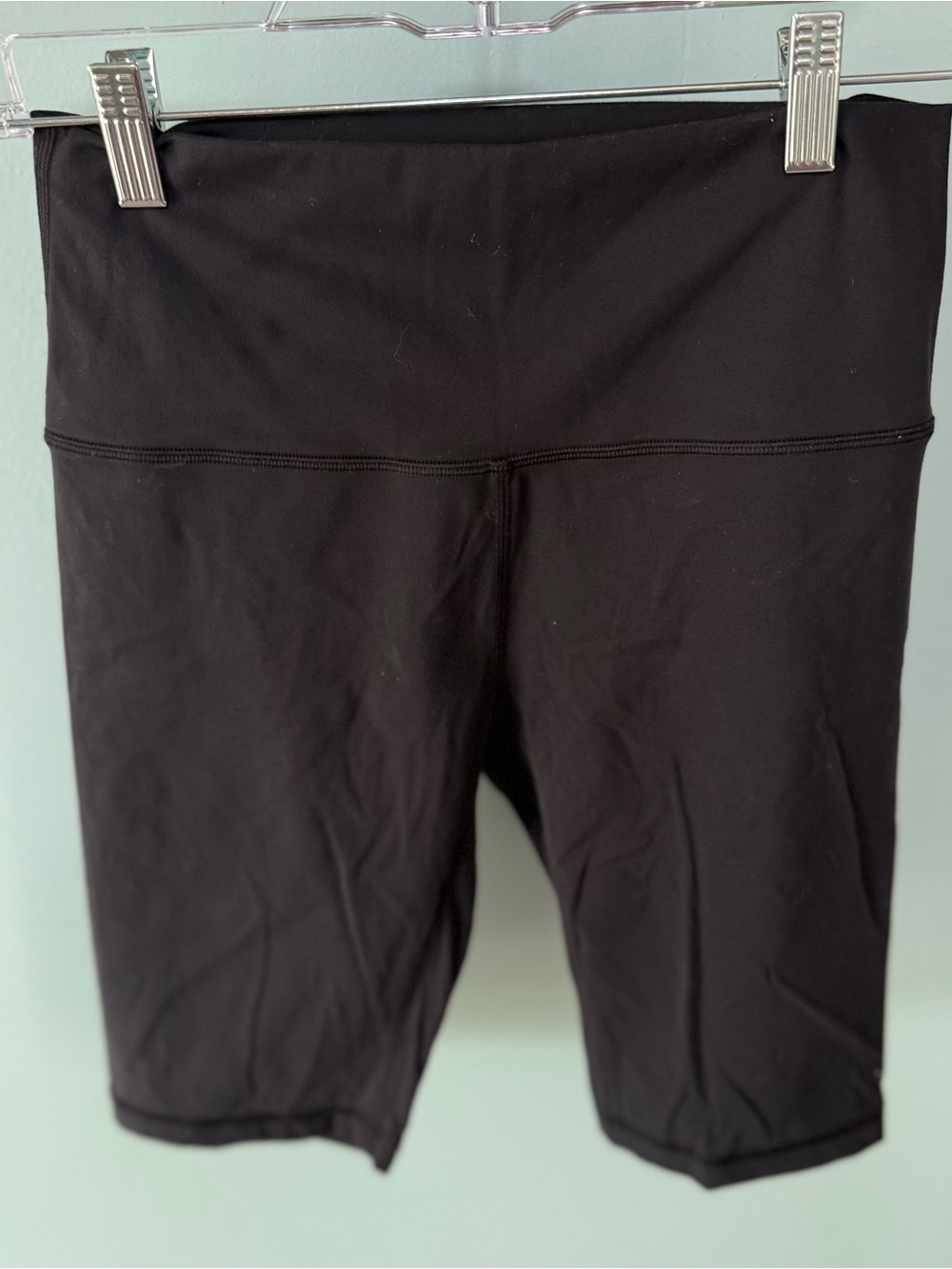 HeyNuts Women's Biker Shorts High Waisted Yoga Running Spandex Shorts Black M - Picture 6 of 15